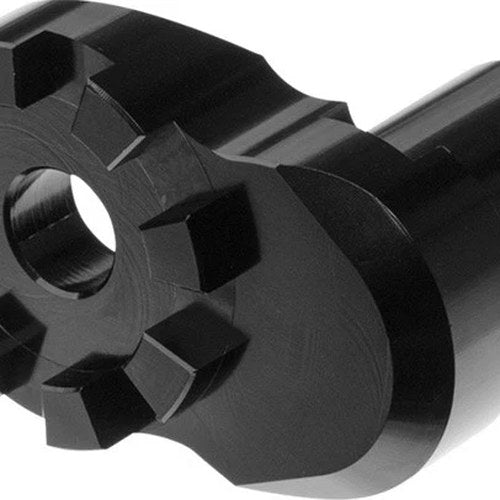 Vortex V3 2.0 Rearset Replacement Rotational Footpeg Bracket Black