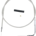 DS Braided Alternate Length Throttle Cable 45-1/2" #211673 Harley Davidson