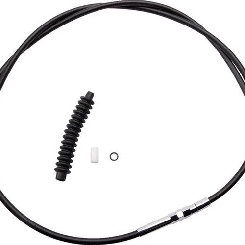 Drag Specialties Black Vinyl Clutch Cable 76-11/16" Black 211839 Harley Davidson