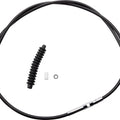 Drag Specialties Black Vinyl Clutch Cable 76-11/16" Black 211839 Harley Davidson