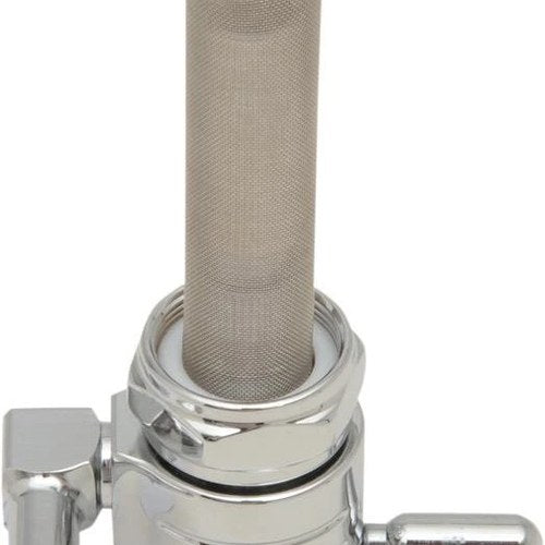 Golan Click-Slick Petcock 22mm Forward Chrome