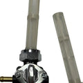 Drag Specialties Vacuum Style 22mm Fuel Petcock Assembly With Left Outlet Black