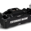 Performance Machine Radial Race Series 4-Piston Brake Caliper Front Right Black