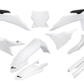 UFO Complete Plastics Kit White #KTKIT529F-042 KTM