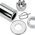 Colony Axle Spacer/Nut Kit Rear Chrome #2038-4 Harley Davidson Dyna