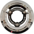 Trask Derby Cover/Power Plate Kit Chrome/Black Harley Davidson Softail