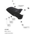Leo Vince Carbon Fiber Heat Shield 80057 BMW R 1300 GS/R 1300 GS Adventure
