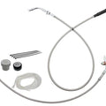 Fat Baggers EZ Install Cable Kit for 16" Ape Bars Stainless/Chrome #149916-C