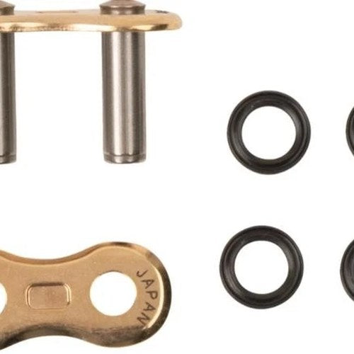 EK 525 L3D Series NX2-Ring Chain Mlj Rivet-Type Master Link Gold