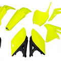 UFO Complete Plastics Kit Fluorescent Yellow for Suzuki RM-Z250 2010-2018