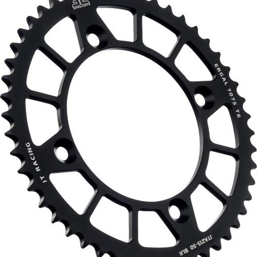 JT Racelite Aluminum Rear Sprocket 420 51T Black for Honda Crf 150/CR 85/CR 80
