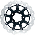 GBrakes Floating Wave Brake Rotor 13" Front Black #GBDU009 Harley Davidson