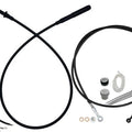 Fat Baggers EZ Install Cable Kit for 13-14" Ape Bars Black/Black #249014-B