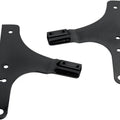 Drag Specialties Sissy Bar Side Plates Black Harley Davidson Softail
