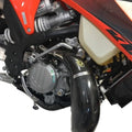 P3 MAXCoverage Carbon Fiber Pipe Guard for Stock Pipe KTM/Husqvarna 150 XC-W/TE