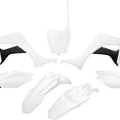 UFO Plastics Kit White for Honda CRF110F 2019-2021