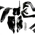 UFO Complete Plastics Kit Black #KAKIT227F-001 for Kawasaki