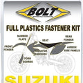Bolt Full Plastics Fastener Kit #SUZ-8788101 fits Suzuki RM125/RM250 1987-1988