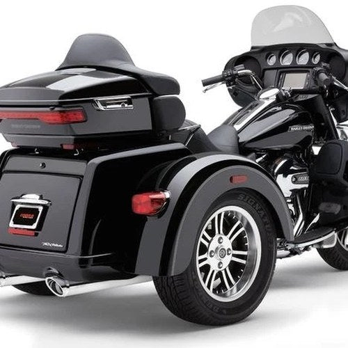 Cobra Tri Glide Slip-On Mufflers Chrome