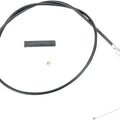 DS Black Vinyl Alternate Length Throttle Cable 48-1/2" Black #211686
