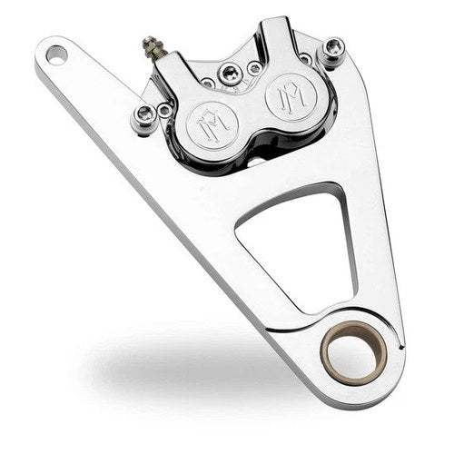 PM 4-Piston Classic Caliper/Bracket Springer Front Right 11.5" Chrome 12170017CH