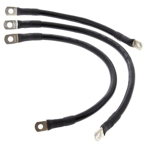 All Balls Battery Cable Kit Black #79-3013-1 Harley Davidson Dyna