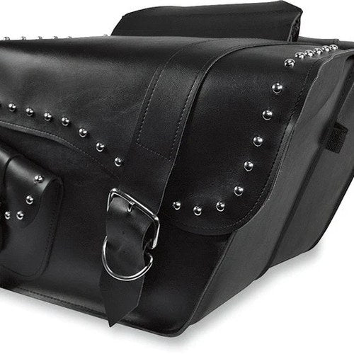 Willie & Max Ranger Studded Large Slant Saddlebags