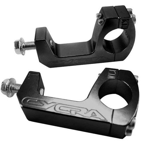 Cycra U-Clamp Set for ProTaper/Renthal Taper/Neken Handlebars Black 1CYC-1156-12