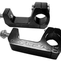 Cycra U-Clamp Set for Renthal Twinwall Handlebars Black