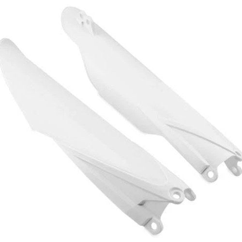 Cycra Fork Guards White for Yamaha YZ450F/YZ250F 4-Stroke/YZ250 2-Stroke/YZ125