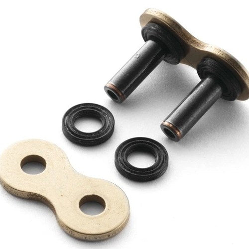RK 520 Zxw Premium High Performance XW-Seal Chain Rivet Master Link Gold/Black