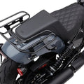Cobra Big-A Step-Up Seat Detachable Wrap-Around Luggage Rack Black Indian Chief