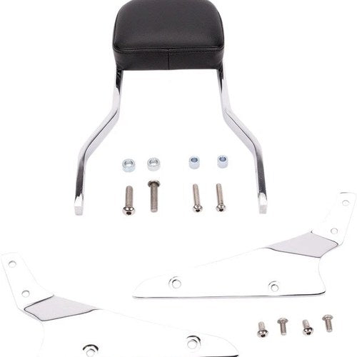 Cobra Short Sissy Bar Square Chrome 02-5650 for Honda VTX1800C/VTX1800F/VTX1300C