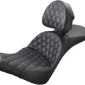 Saddlemen Explorer LS Seat With Backrest #283691 Harley Davidson Softail