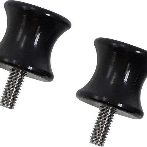 Vortex 6mm Swingarm Spools Black #SP601K fits Yamaha YZF-R6/YZF-R1/YZF-R6S