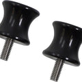 Vortex 6mm Swingarm Spools Black #SP601K fits Yamaha YZF-R6/YZF-R1/YZF-R6S