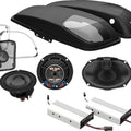 Hogtunes Wild Boar Audio Speaker/Amplifier Kit 2A 800W Black #WBA 800.4RG Kit
