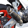 Hotbodies Growler Full Exhaust System CF/SS Aprilia RS 660 2021-2023
