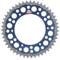 Renthal 520 TwinRing Rear Sprocket 49T Blue #1500-520-49GPBU fits Yamaha/Honda