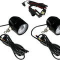 Custom Dynamics ProBEAM LED Halo Fog Lights Black #PB-FOG-BCM-B Harley Davidson