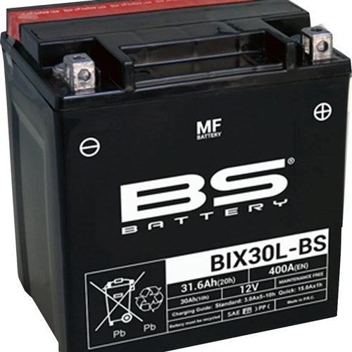 BS Battery Maintenance Free Battery BIX30L-BS #300753 BMW/Moto-Guzzi/Ducati