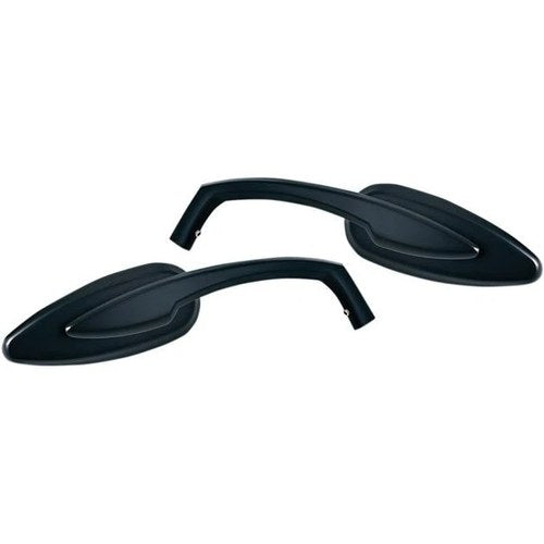 Kuryakyn Tear Drop Mirrors Black