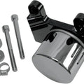 Accutronix Oil Filter/Regulator Mount Black #RM2141B Harley Davidson