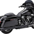 Cobra Neighbor Hater Dual Cut Mufflers Black Harley M8 Touring 2017-2023