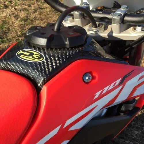 P3 Carbon Fiber Fuel Tank Cover #775051 for Honda CRF110F/CRF125F