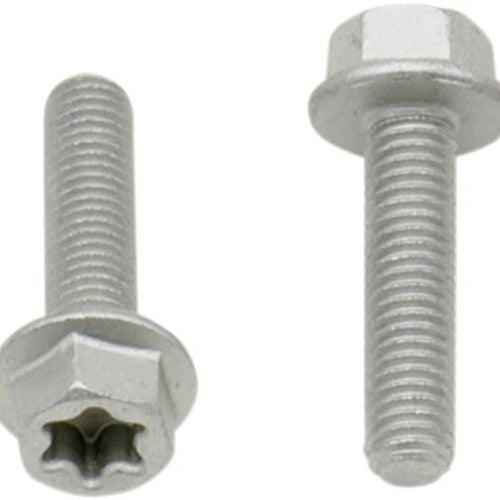Bolt Motorcycle Hardware Torx Hex Head Flange Bolts M5 x 20mm 10-Pack