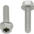 Bolt Motorcycle Hardware Torx Hex Head Flange Bolts M5 x 20mm 10-Pack
