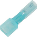 Namz Heat Shrinkable Male Quick Disconnects for 14-16 Gauge Wire Blue 25-Pack
