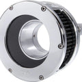 Feuling BA Series Air Cleaner Chrome With Clear Cover/Black Filter #5538