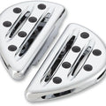 Arlen Ness Deep Cut Passenger Floorboards Chrome #06-866 Harley Davidson